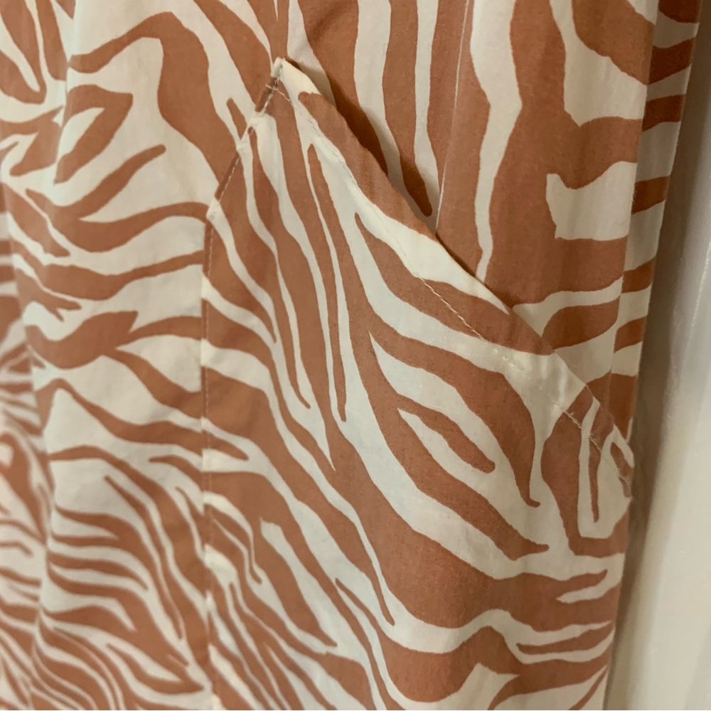 Velvet Heart Pink Zebra Print Long Sleeve Dress or Tunic - Picture 8 of 13